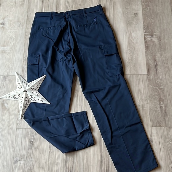 Aramark Pants Aramark Blue Adjusted Work Pants Men Size 36 X 32